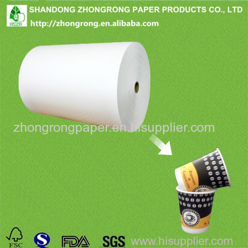 190+18gsm PE coated paper cup raw material