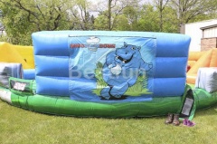 Bungee Run Game inflatable Hungry Hungry Hippos