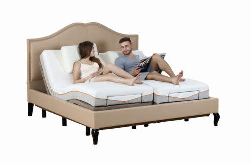 Comfort Furniture Electric Bed Adjustable Bed Split king size with Massage Function