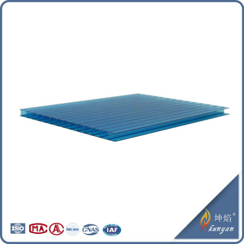 Double-sided UV structure PC sheet