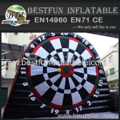 China inflatable football toss game goal