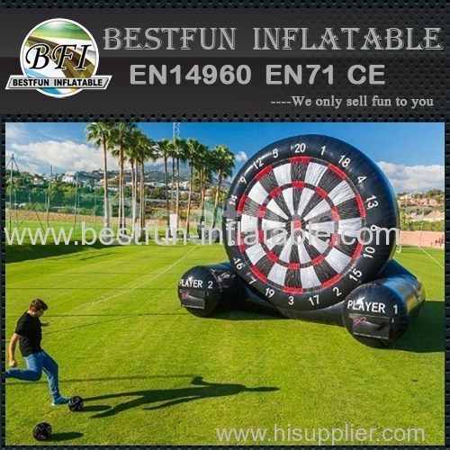 inflatable target football wall