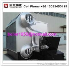 Biomass fired steam boiler