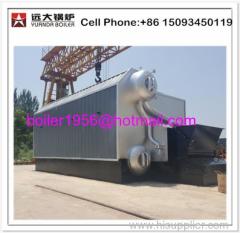 Biomass fired steam boiler