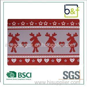 Export European Countries Mud Trap Innovative Christmas Cartoon PVC Coil Door Mat