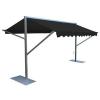 Well Furnir - Bi-Markise Gazebo - 3m X 4m