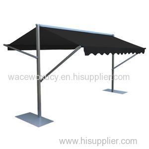 Well Furnir - Bi-Markise Gazebo - 3m X 4m