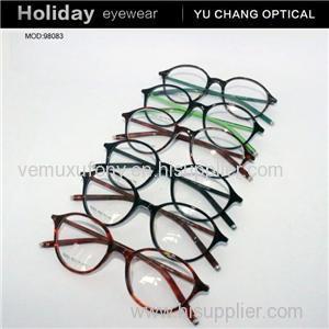 Big Round Frame Color Optical Reading Eyeglasses