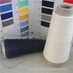 30S 100% Carded Cotton Yarn Raw White Color Knitting And Weaving Ring Spun Yarn