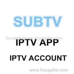 Subtv Iptv Subscription Wholesale & Reseller Account Italy And Europe