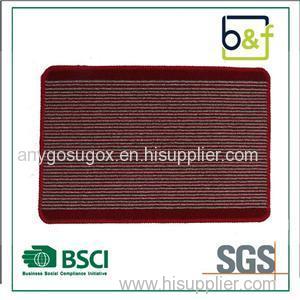 Stripe Pattern Water Absorb Foot Cleaning Floor Mat Bath Mat