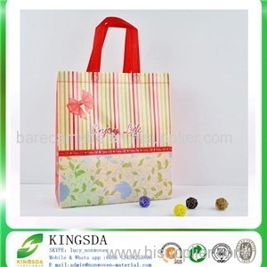 Raw Material For Metallic Color Embossing Pp Non Woven Bag