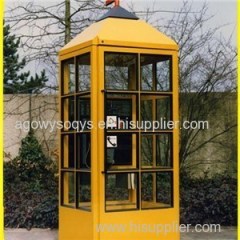 Design Public Telephone Booth Phone Booth Steel Structure Material Small Sentry Box