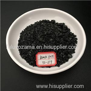 Hot Sell Black Glass Ceramic Frit Glaze YS119