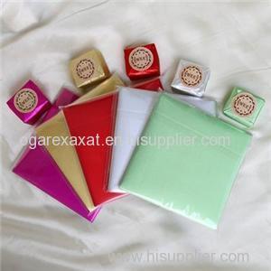 Inventory Aluminum Composite Paper Wrapper For Chocolate Bar Packing In 10x10(4x4 In)