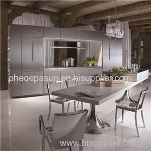 Modern Design Metal Stainless Steel Free Standing Kitchen Cabinet