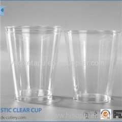 Bulk 9 Oz Clear Plastic Party Cups