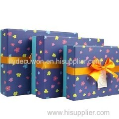 Luxury Unique Handmade Rigid Grey Paper Cardboard Xmas Boxes For Xmas Gifts Packaging
