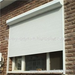 Colorful Fireroof Roller Shutter Window With Steel