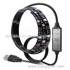5V SMD 5050 30LED WS2811 USB Dimmable LED Strip Lights With Controller For TV Back