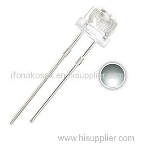 Dip LED Clear White Straw Hat 5mm LED Diode