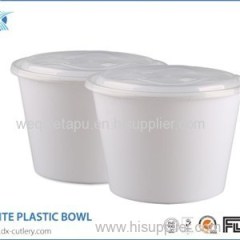 Disposable Plastic Salad Serving Bowls with Lids