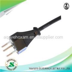 Switzerland 3 Pin Power Cord OS09