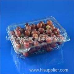 Plastic Blueberry Packing Box Clear Plastic Vegetable Box 1500g Grapes Packing Boxes