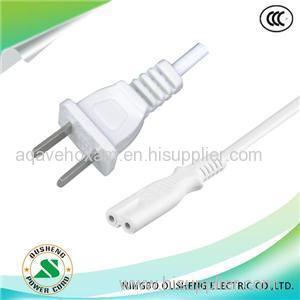 2 Pin Plug To C7 China Power Cord