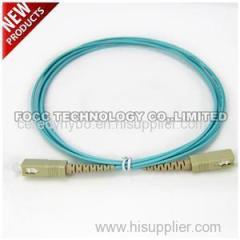 SC UPC to SC UPC Simplex or Duplex 2.0mm PVC or LSZH 10G OM3 Multimode Fiber Optic Patchcord