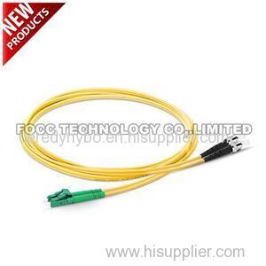 LC APC to ST UPC Duplex 3.0mm or 2.0mm PVC or LSZH Jacket 9/125 Single Mode Fiber Patch Cable