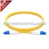 LC UPC to LC UPC Duplex 3.0mm or 2.0mm PVC or LSZH Jacket 9/125 Single Mode Fiber Patch Cable