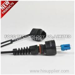 ODVA LC to LC Armored Duplex Single Mode Outdoor Fiber Optic Cable Assembly