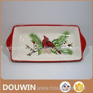 Custom Ceramic Butter Dish For Promotion