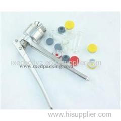 Manual Vial Crimper For Flip Off Cap Or Tear Off Cap Or Aluminum Cap