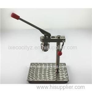 Desktop Vial Capping Machine For Flip Off Cap Or Tear Off Cap Or Aluminum Cap