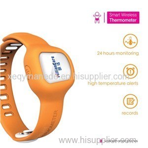 Bluetooth App Wearable Smart Wrist Infrared Thermometer