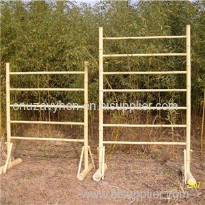 High Quality Decorative Foldable Bamboo Clothes Rack With Shoe Rack