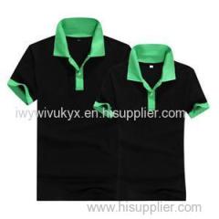 65% Polyester 35% Cotton Asian Size Couple Polo Shirt For Work Wear