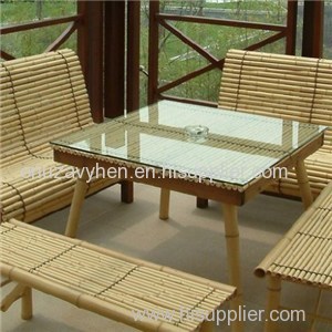 Europen Style Portable Small Folding Outdoor Bamboo Table With High Performance