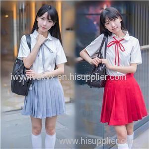 OEM Girls Model Of High School Uniforms Made In China Factory