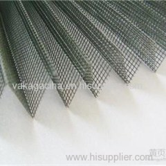 Polyester Pleated Insect Window And Door Fly Screen Mesh