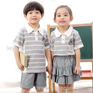 OEM Kids Dress Design School Uniform With Picture For Kindergarten