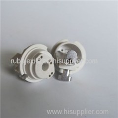 CNC Milling Plastic PVC White Connector Housing Assembly With Metal Parts