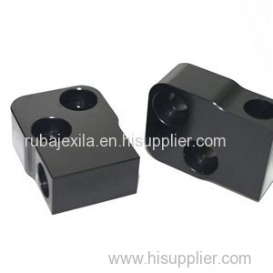 CNC Milling Aluminum Plunger Adaptor With Black Anodizing Finished