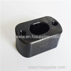 CNC Milling Steel Supporting Bushing With Hard Blackening Treatment