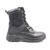 High Cut Black Full Grain Leather Upper PU+rubber Outsole Waterproof Us Military Shoes