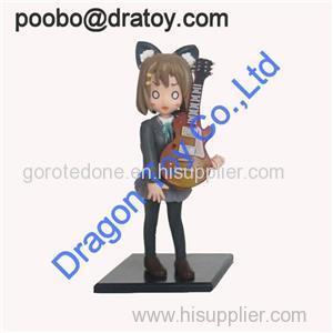 Hot Selling Custom Cartoon Pvc Cool Girl Action Toy Figures