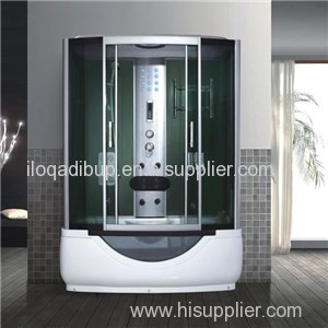 rectangle steam shower cabin furniture with bathtub