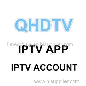 Qhdtv Iptv Subscription Account 1 Year For Arabic And France